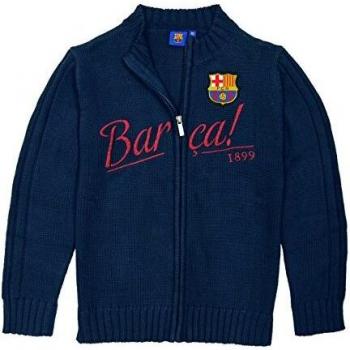Jersey Cremallera Fútbol Club Barcelona Tricot niño Talla 10