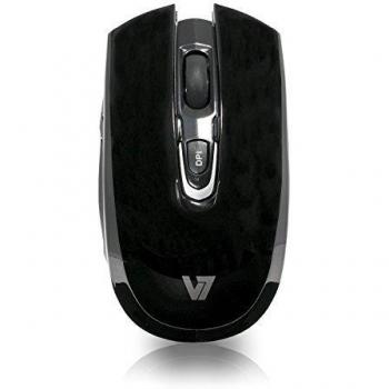 V7 MV6000-BT-BLK-15EB - Ratón óptico, Bluetooth, 1600 DPI) color negro