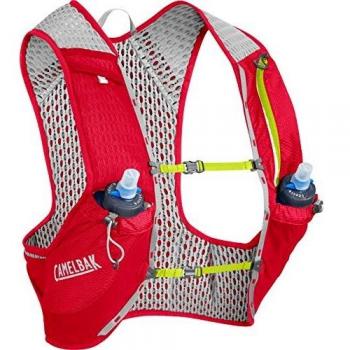 CAMELBAK Nano 17 - Mochila with Quick Stow Flask - Gris/Rojo - Large - AW18