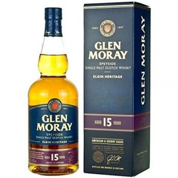 Whisky Glen Moray 15 Years Old – Elgin Heritage 70 CL