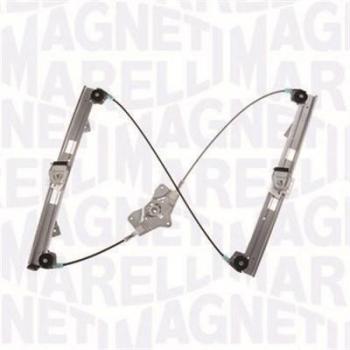 Regulador de ventanilla eléctrico MAGNETI MARELLI 350103170039 para lado izquierdo, compatible con diversos modelos de vehículos, incluye motor y mecanismo de elevación