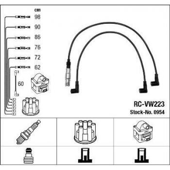 Juego de cables de encendido NGK 0954