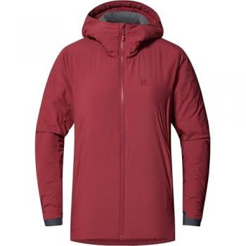 Haglöfs Women's Mimic Alert Hooded Insulation Jacket - Carmine Red