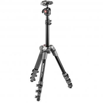 Manfrotto Befree One - Kit de trípode de aluminio con rótula de bola, gris