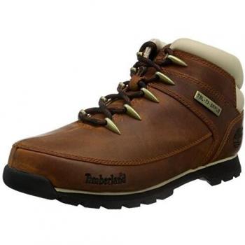 Timberland Euro Sprint Hiker, Botas Hombre, Marrón Mid Brown Full Grain, 44.5 EU