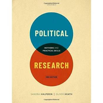 Political Research: Methods and Practical Skills