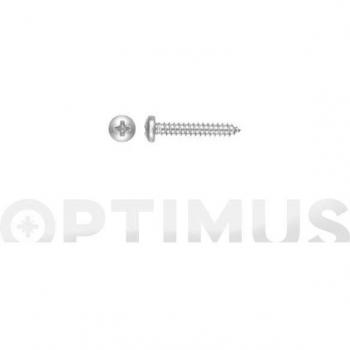 Tornillo métrico DIN-933 con cabeza hexagonal 8.8 cincado 5 x 20, paquete de 6 unidades