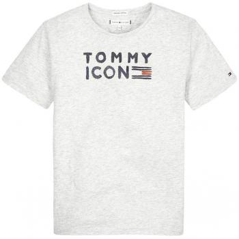 Tommy Hilfiger Camiseta Flag Icon Gris Niña 16 Gris