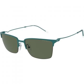 Emporio Armani EA2155 Col. 337971 Men's Square Sunglasses Green Size 58