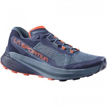 La Sportiva Prodigio Trail Running Shoes, UK 7.5 Hurricane/Deep Sea