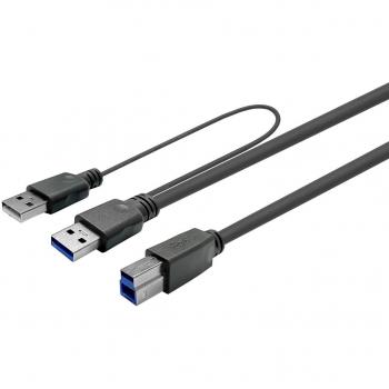 Cable USB 3.0 Activo A Macho - B Macho 3m