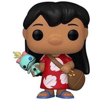 Funko Pop Disney Lilo & Stitch Lilo con Scrump Figura de Vinilo
