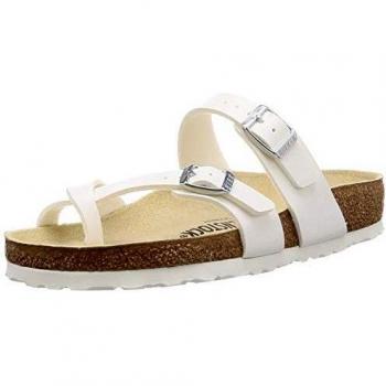 Sandalias Birkenstock Mayari de Birko-Flor Blanca para Mujer Talla 37