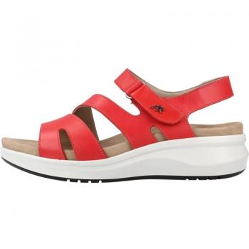 Sandalias de Mujer Fluchos F1478 Color Rojo