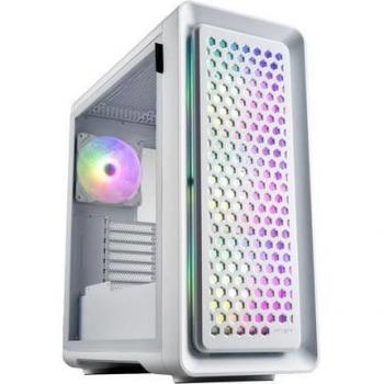 FSP CUT593P Torre ATX Cristal Templado USB-C Blanca