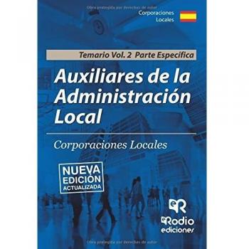 Auxiliares de la Administración Local. Parte Específica. Volumen 2