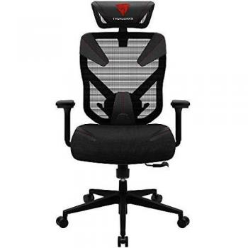 ThunderX3 YAMA5, Silla Gaming Inteligente Ergonómica, Reforzada, Ajustable, Rojo