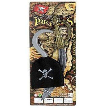 JUINSA- Espada Pirata y garfio, única