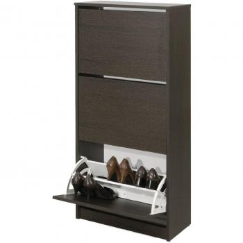 Intradisa 23AB - Zapatero, 3 puertas abatibles wengue