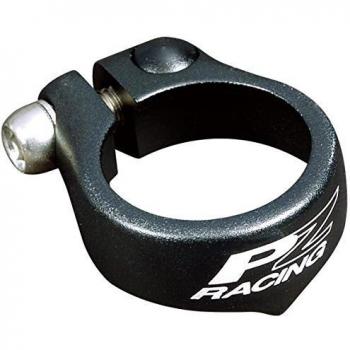 PZ Racing cr2.3 C Forjado en frío AL2014 Bicicleta Asiento Abrazadera, anodizado Negro, Anodized Black, 34.9mm