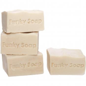 Funky Soap Skin Healing and Soothing Soap 100% Natural Artesanal, 1 Barrita de 120g