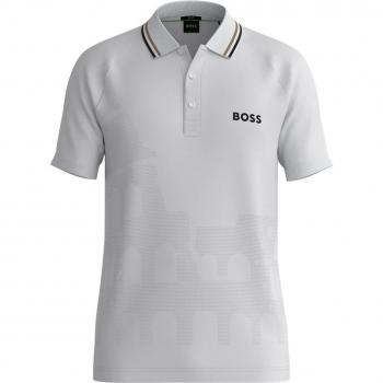 Polo Boss Patteo MB 14 - Blanco