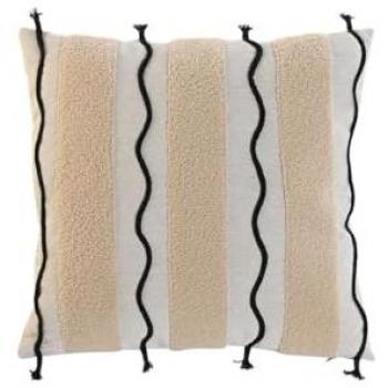 Cojín Home ESPRIT Beige Boho 45 x 5 x 45 cm