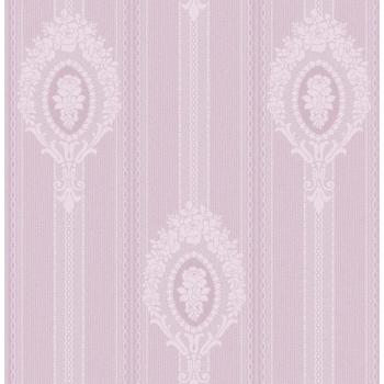 Cameo Stripe Wallpaper - Purple