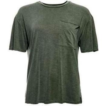 Superdry Mujer Camiseta con Bolsillo Canyon Essential Verde Aceituna Capuleto 42
