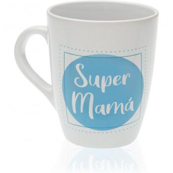 Taza de Cerámica Versa Super Mamá Gres 8,5 x 10 x 8,5 cm
