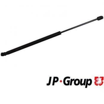 Amortiguador de maletero JP GROUP 3881200100, tipo gas spring, diseñado para proporcionar soporte y facilitar la apertura y cierre del maletero, con una longitud de 388 mm y un diámetro de 10 mm