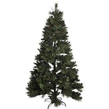 Árbol de Navidad LED Verde PVC 450 LEDs 135 x 135 x 225 cm