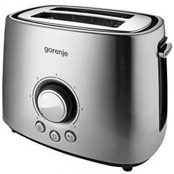 Tostadora Gorenje T1000E, 1000W, acero inoxidable