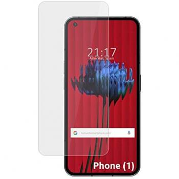 Protector Cristal Templado Tumundosmartphone para Nothing Phone 1 - Vidrio templado, alta resistencia, protección contra caídas y arañazos, fácil instalación, compatible con Nothing Phone 1