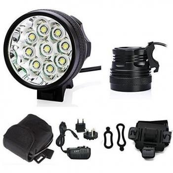gongkuan CREE XM-L T6 LED Lámpara de Cabeza para Bicicleta Ciclismo MTB 9XT6 LED 15000LM