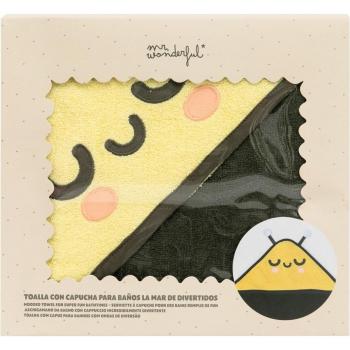 MR TOALLA CON CAPUCHA PARA BEBES - ABEJA