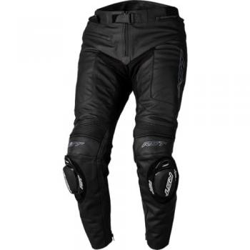 RST Pantalones de Moto S1 Sport Short Negros - Pantalones cortos de moto, color negro, diseño deportivo, material resistente a la abrasión, protección CE en rodillas, ventilación adecuada para uso en climas cálidos