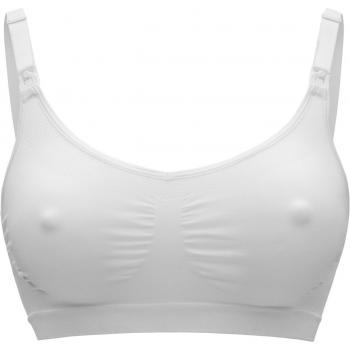 Medela Keep Cool Maternity Nursing Bra, White, Size S