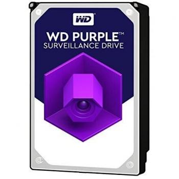 WD Purple 12TB Surveillance 3.5 Inch SATA 6 Gb/s Hard Disk Drive with Allframe 4K Technology - 360TB/yr, 256MB Cache 7200rpm - WD121PURZ