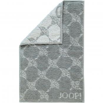 - Toalla de mano con diseño de aciano, de Joop!; 1611, 100 % algodón, plata, Toalla de invitados: 30 x 50 cm
