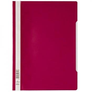 Carpeta Rápida DURABLE A4 de PP Folie, Color Rojo Púrpura