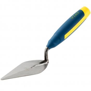 VIAT - Paletín soldado hoja de olivo con mango ergonómico y tratamiento especial, medidas 60x135x100mm
