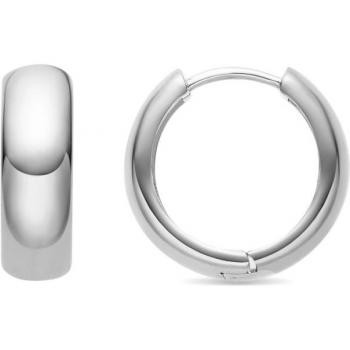 Pendientes Luxenter Basic acabados en rodio
