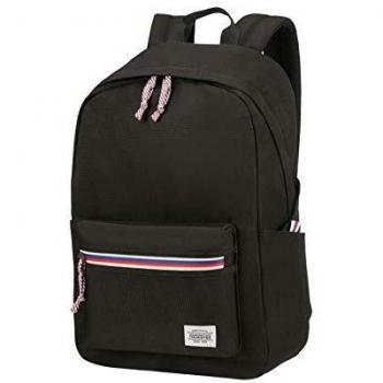 Mochila American Tourister Upbeat Negra 19.5L con Cierre
