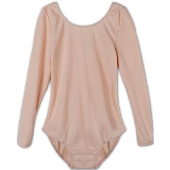 iEFiEL Maillot de Danza Gimnasia Leotardo Clásico Estirable de Ballet para Niñas 3-12 Años Invierno Otoño Apricot 6 Años