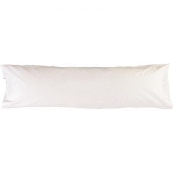 Funda de almohada Hosteline IRIS Blanco 144 Hilos 45 x 80 cm (2 Unidades)