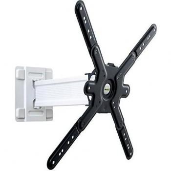 Soporte de TV Mural Erard CLIFF 400TW90 Inclinable y Orientable para Pantallas de 30 a 65 (127 cm) en Negro y Gris