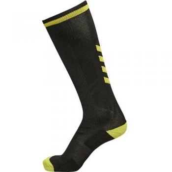 Hummel Elite Indoor High Socks - Unisex, Black, Size 39-42