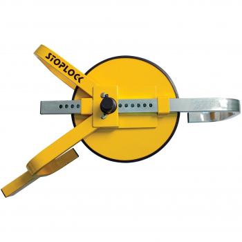 Stoplock Wheel Clamp HG 400-00 - Anti-Theft Lock Device for Small-Wheeled Cars Caravans Trailers With 13 to 15 Wheels