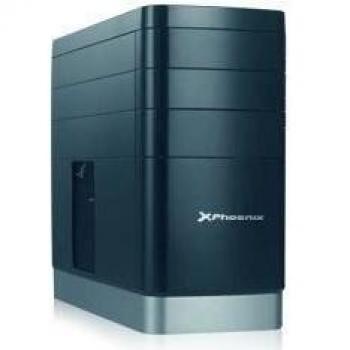 Phoenix Technologies 2503 Oem Mini-Tower Negro, Plata carcasa de ordenador - Caja de ordenador